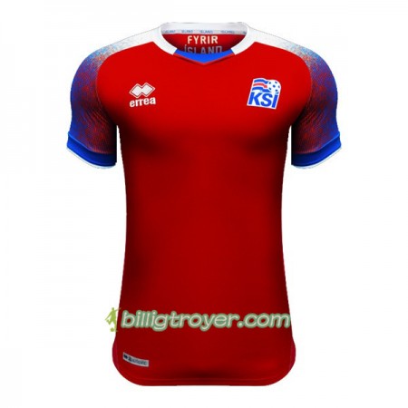 Billige Fotballdrakter Island Keeper VM 2018 Hjemmedraktsett Kortermet